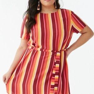 Forever21 Plus Size Stripe Dress Size 3X